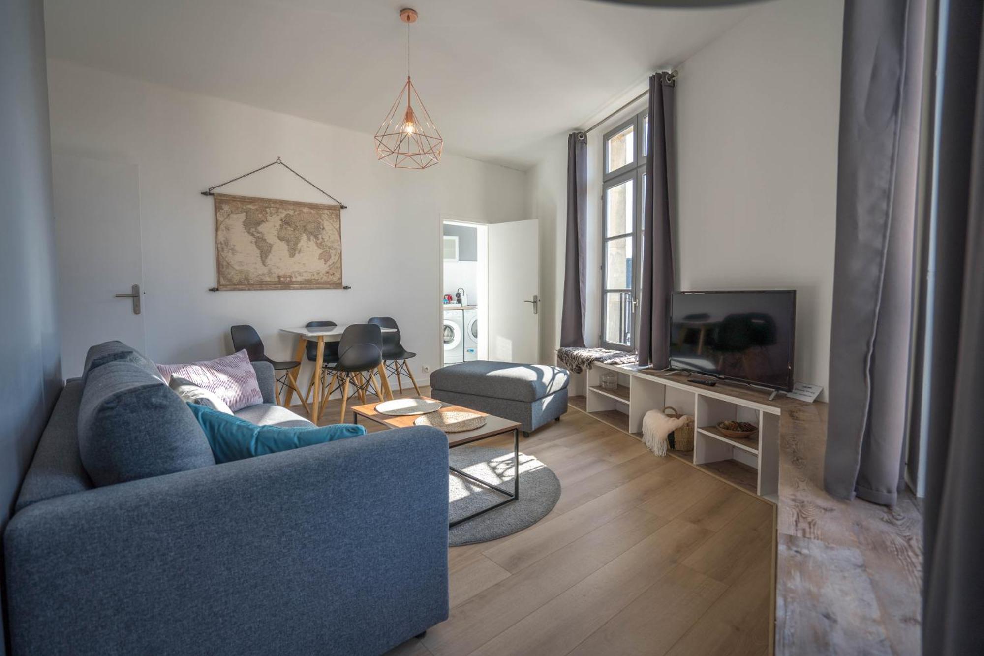 Charming City Center Flat Rouen Eksteriør bilde